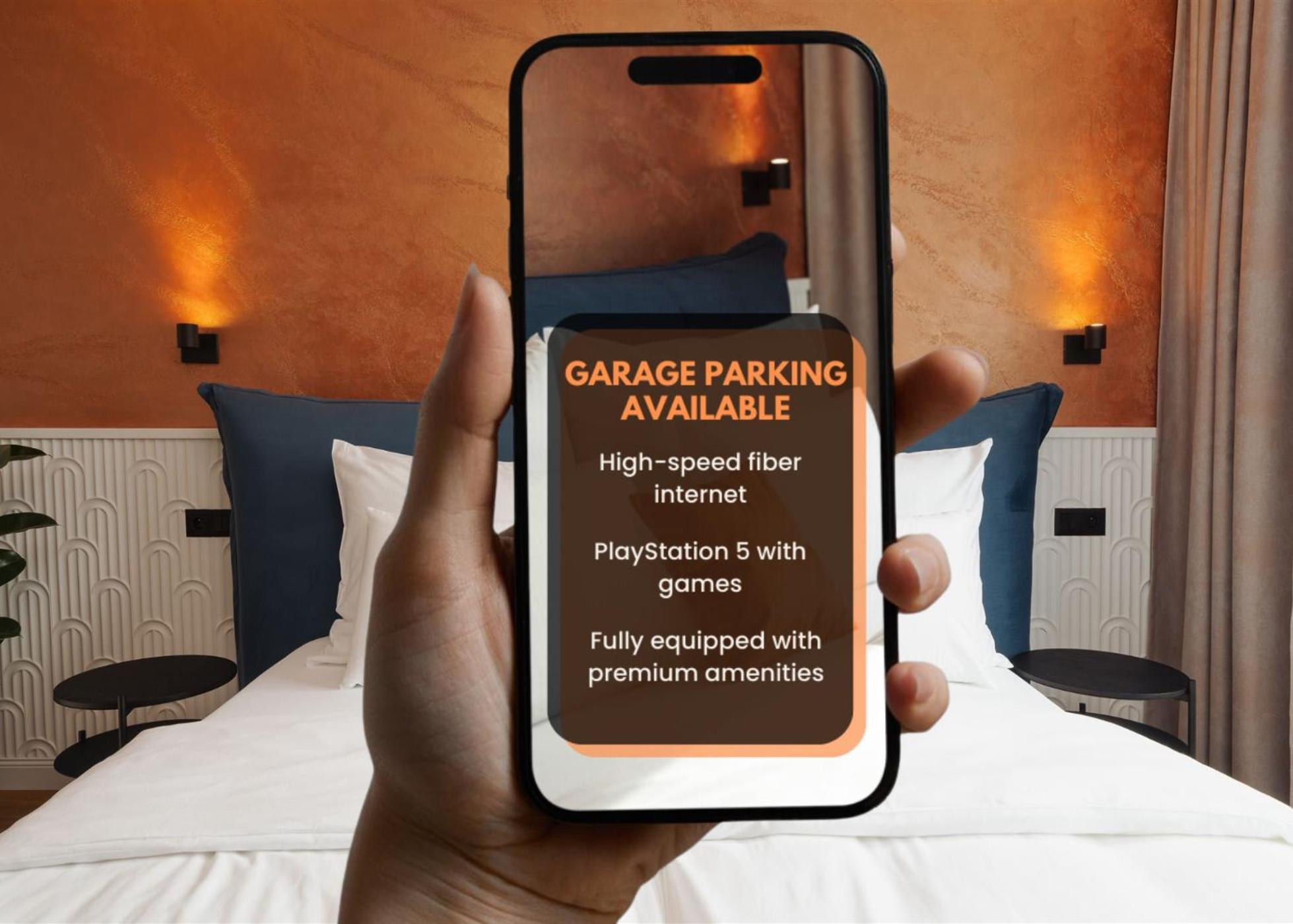 Luxury Sunny - Free Garage, Metro, Balcony, Ps5, 2nd Parking On Request *
