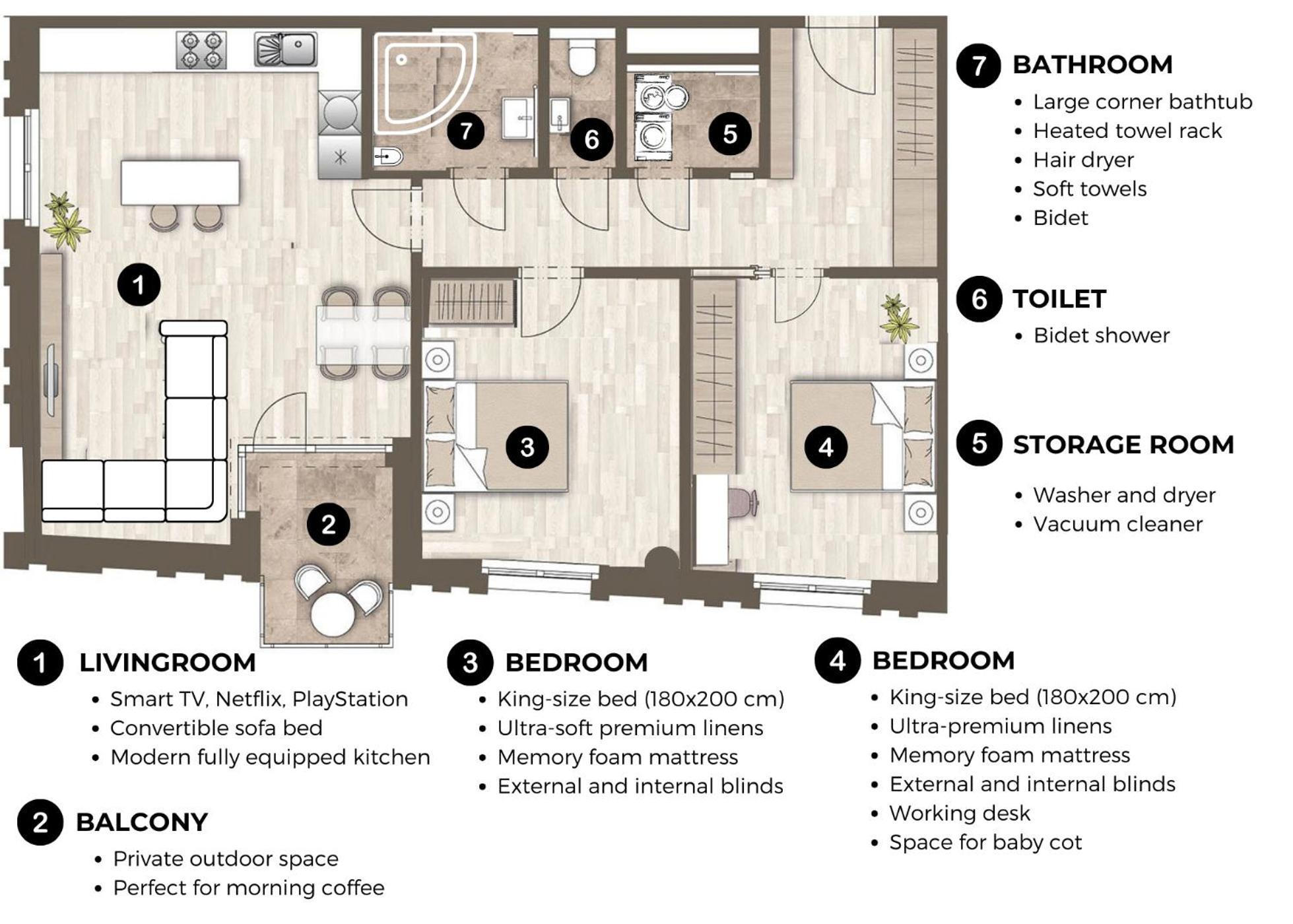 Luxury Sunny - Garage Parking, Metro, Balcony, Ps5 With Games Appartement