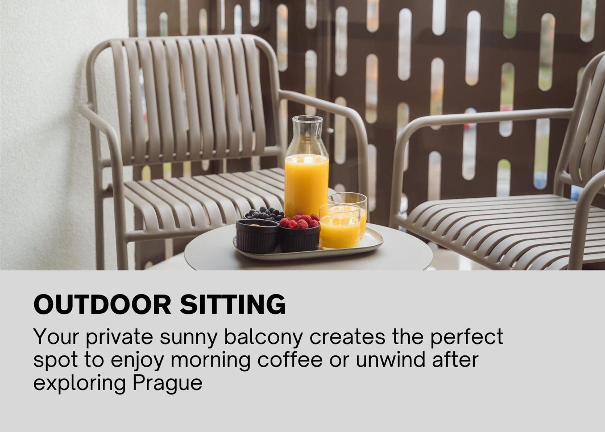 Luxury Sunny - Garage Parking, Metro, Balcony, Ps5 With Games Praag